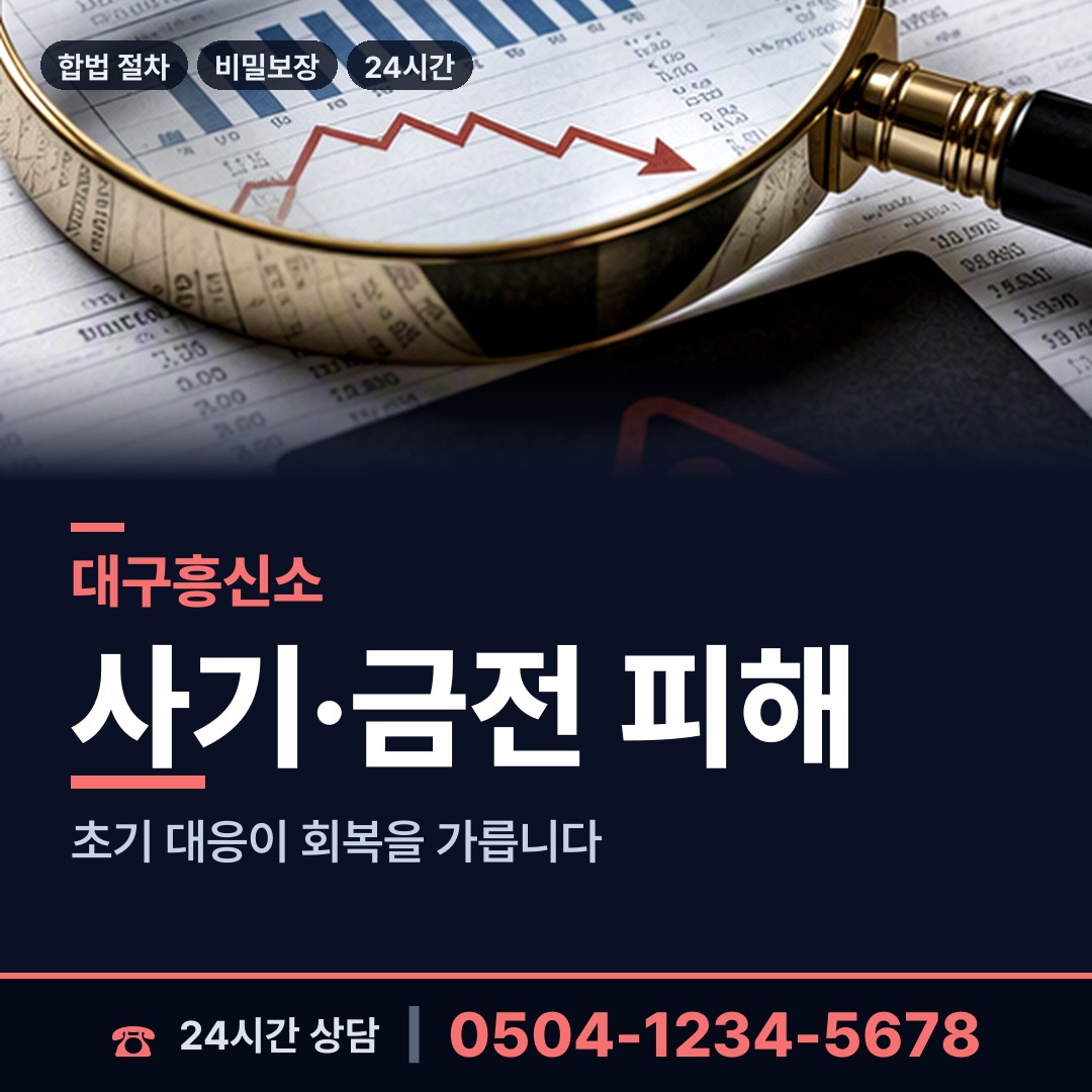 대구 황금1동 채무자추적 상담 안내